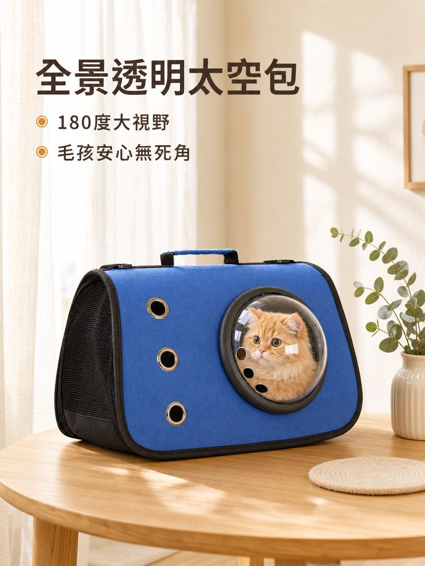 外出便攜寵物太空包