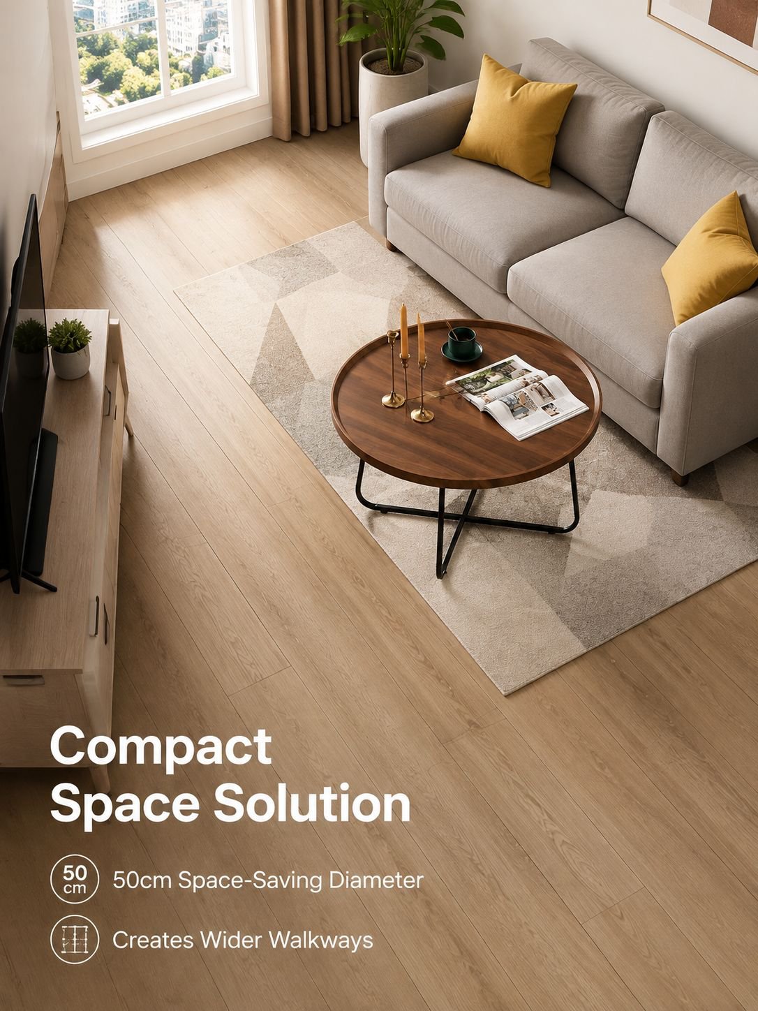 Nordic Light Luxury Coffee Table