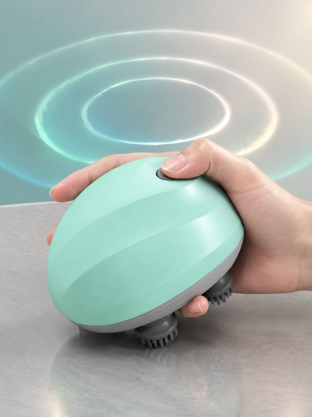 Ergonomisches Design des Mini Smart Massagegeräts
