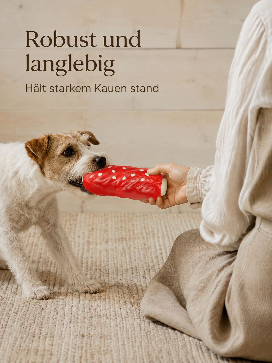 Interaktives Sound Spielzeug für kleine und große Hunde