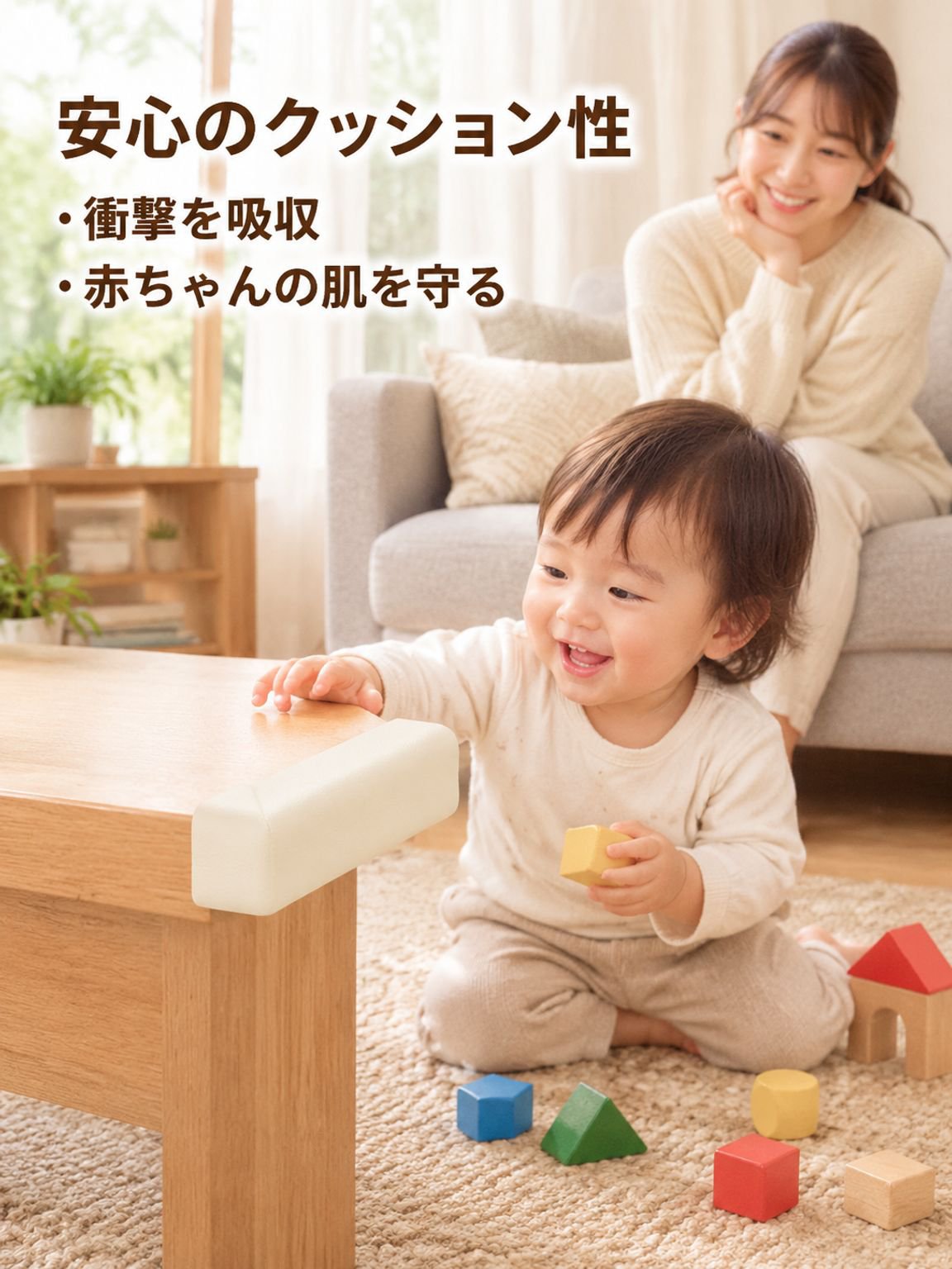 子供用安全厚型コーナークッション