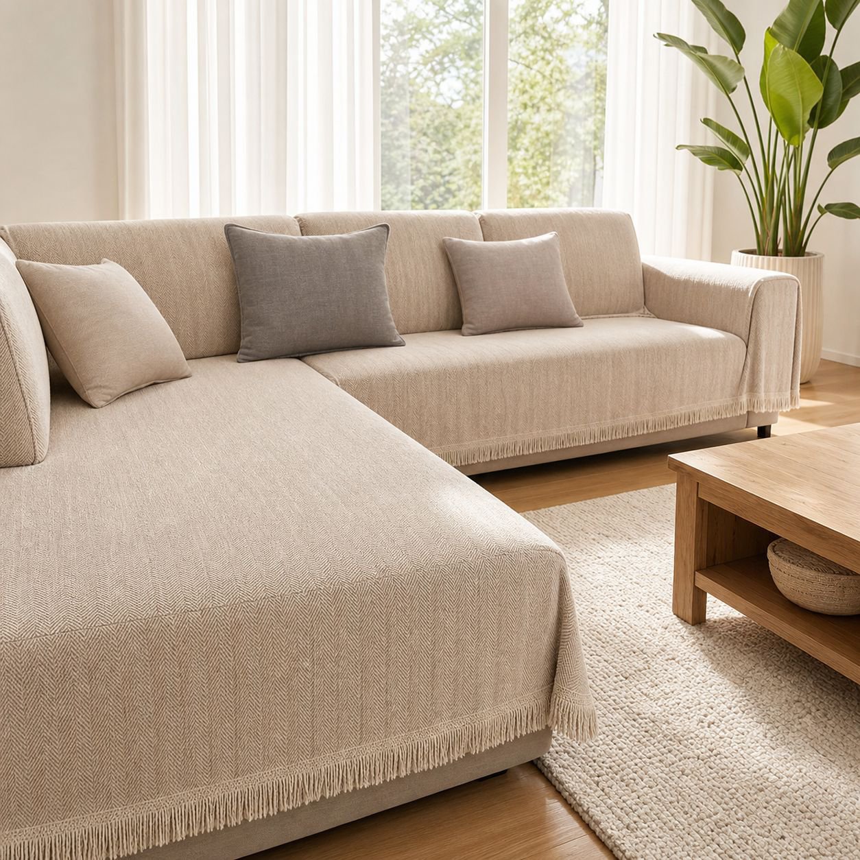European Style Stretch Chenille Sofa Cover