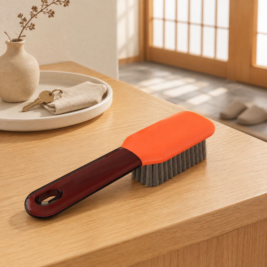 家庭用やわらか毛シューズクリーナーブラシ