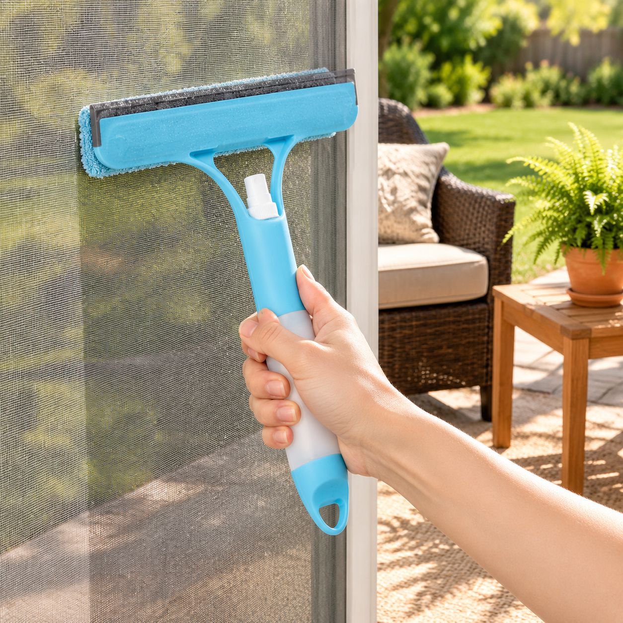 Double-sided Window Screen Cleaning Brush Tool