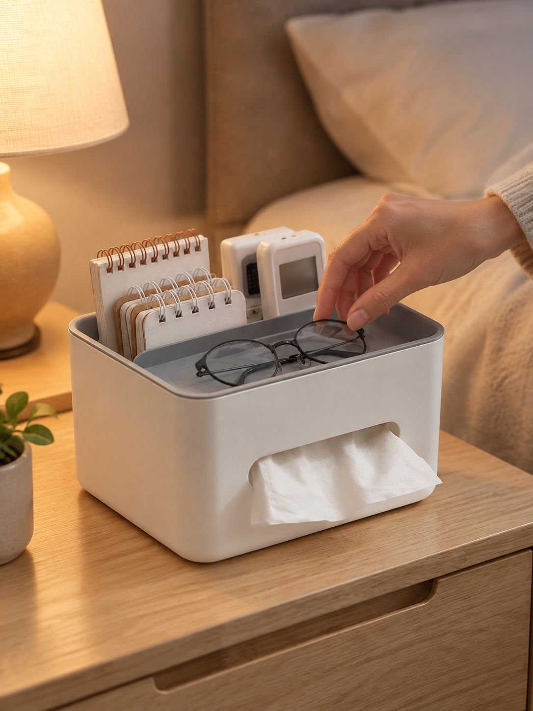 Elegante Taschentuchbox für Couchtisch