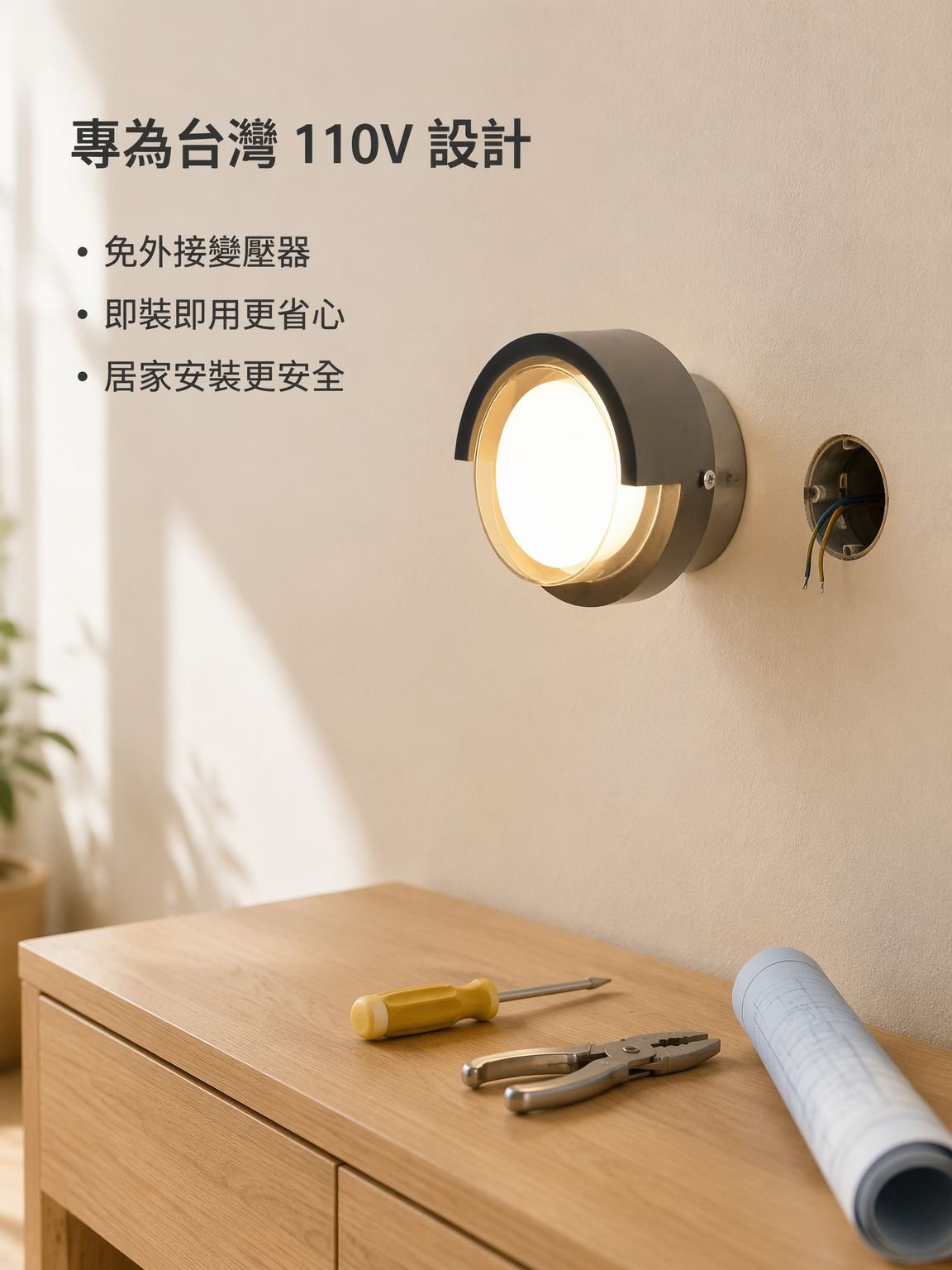 現代簡約室內壁燈