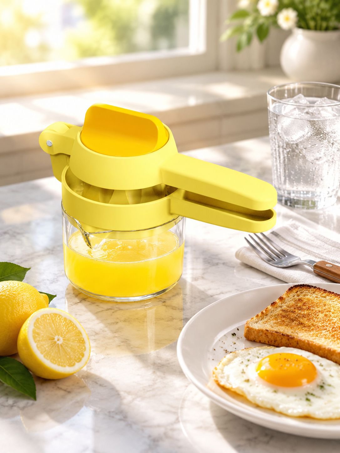 Manual Citrus Juicer Hand Press Lemon Squeezer Fruit Juice Extractor