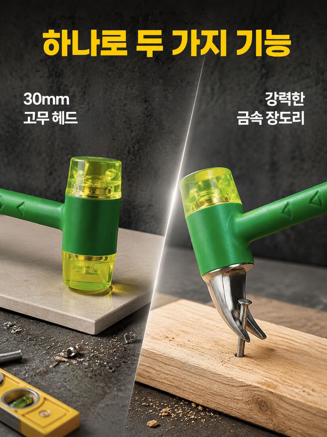 2 in 1 다기능 설치 망치