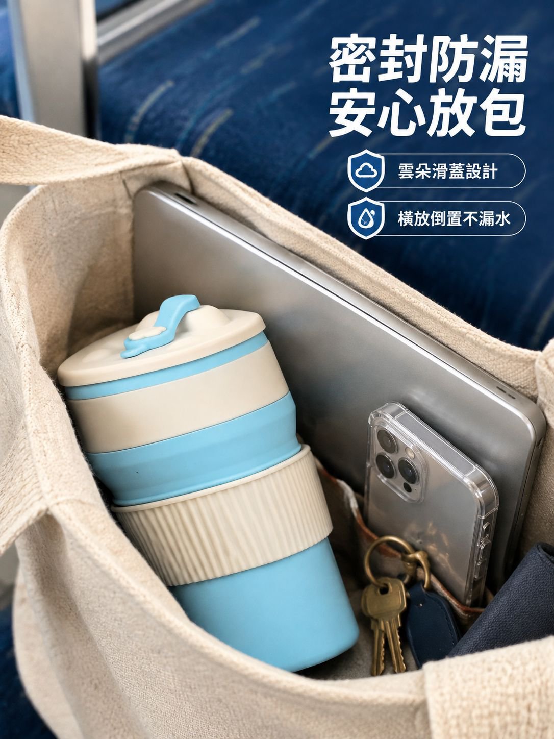 摺疊式矽膠咖啡杯