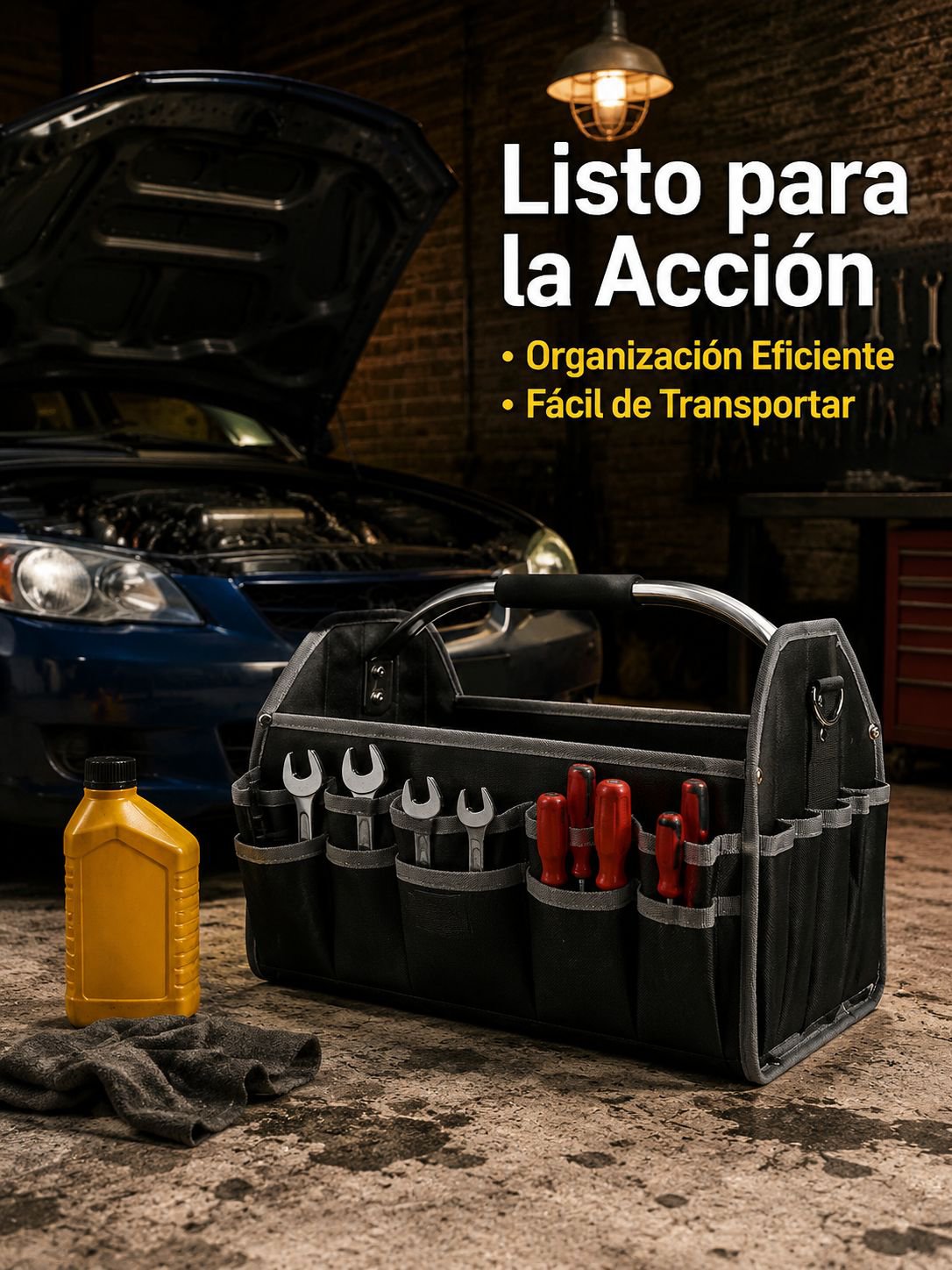 Bolsa de herramientas portátil multifuncional