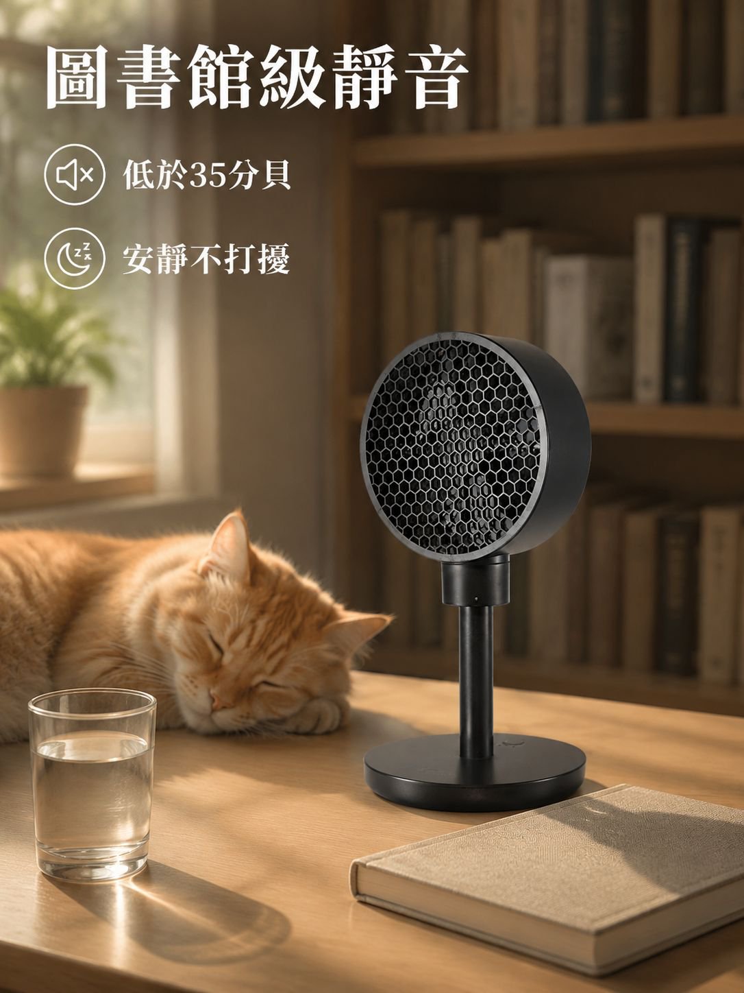 無線可充電電池蜂窩風扇