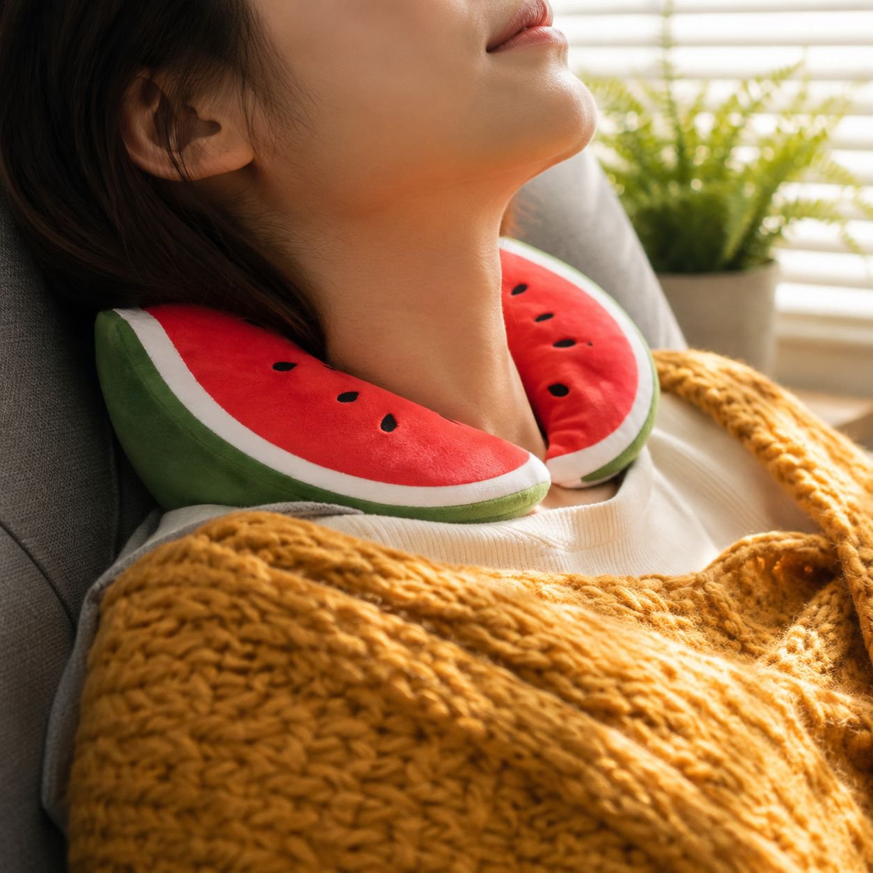 Watermelon Plush Toy Pillow