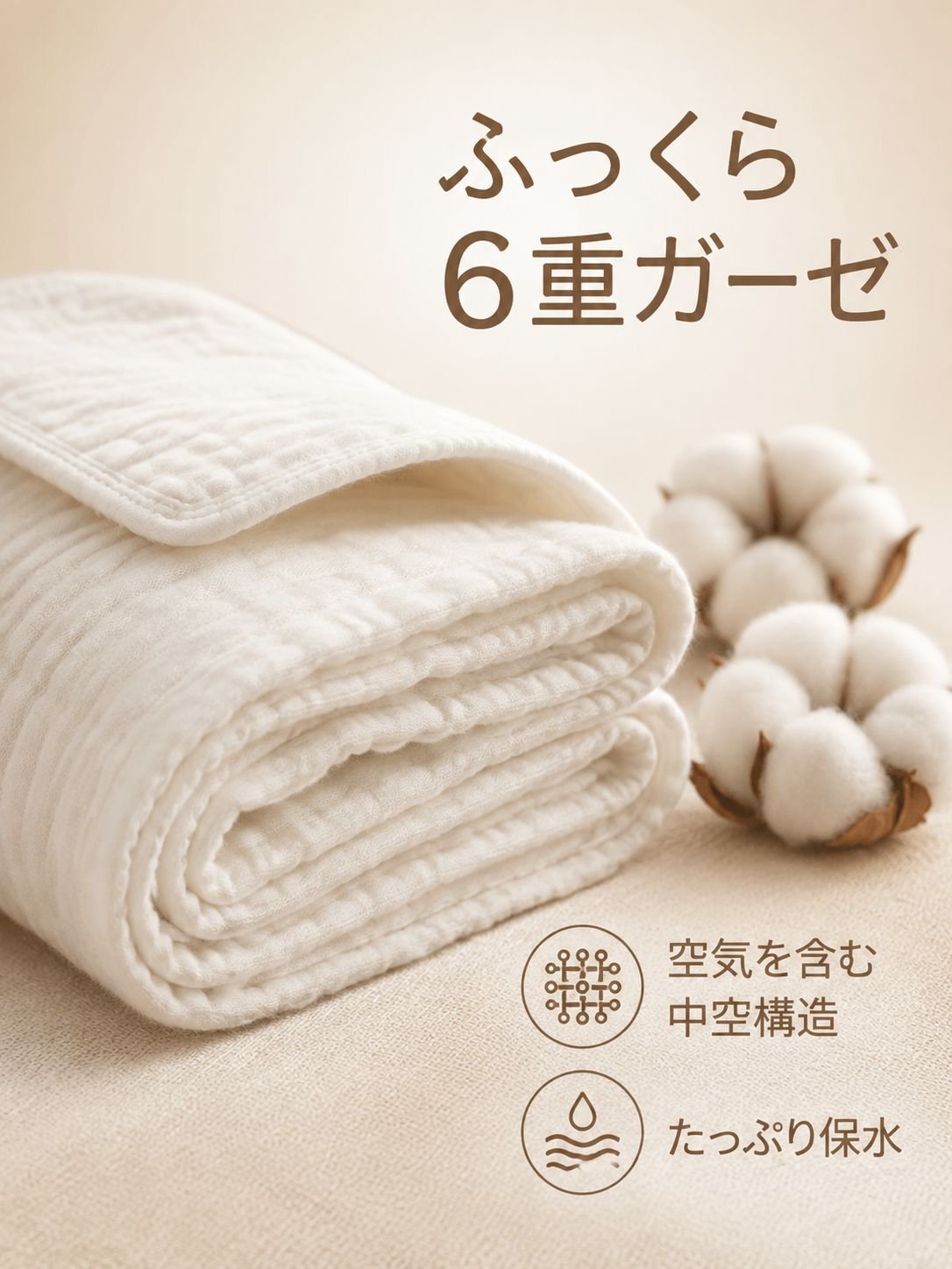 幼児用フェイスタオル