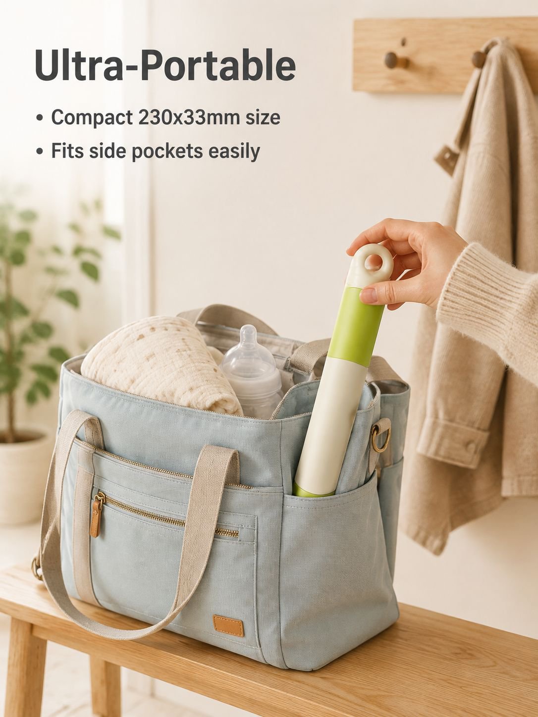 6-in-1 Multi-Functional Long Handle Baby Bottle Brush Set