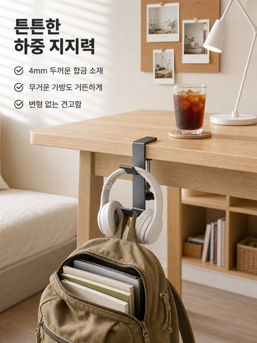 데스크탑 가방 걸이
