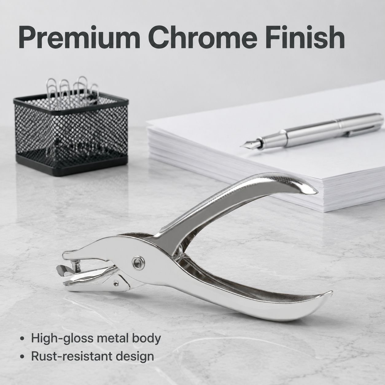 Handheld Multi-Purpose Hole Punch Pliers (6mm/3mm), Boxed, Factory Direct