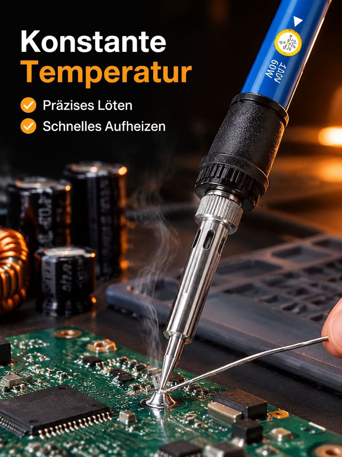 LötkolbenSet mit konstanter Temperatur im Haushaltsbereich