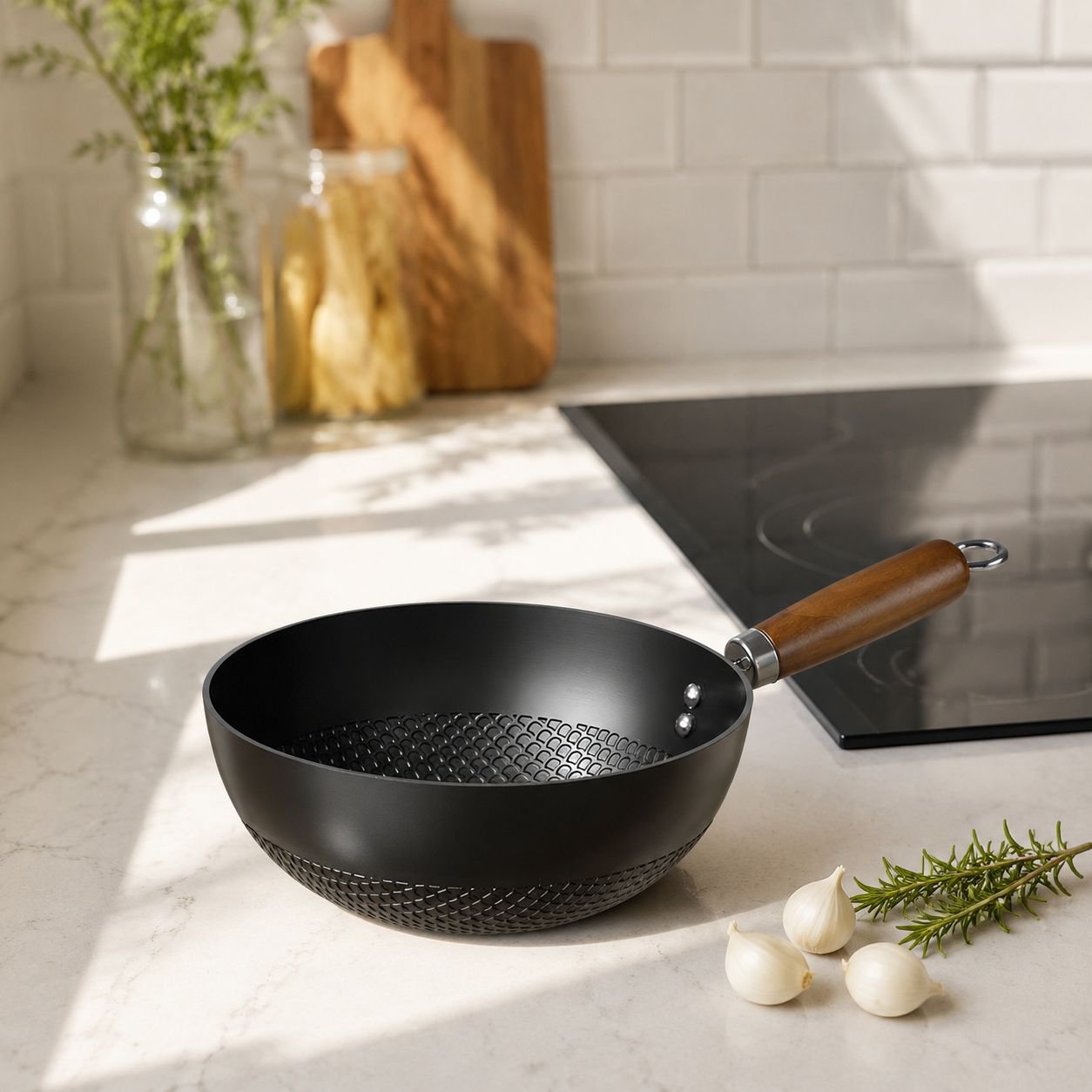 Household Mini Iron Supplement Flat Bottom Frying Pan