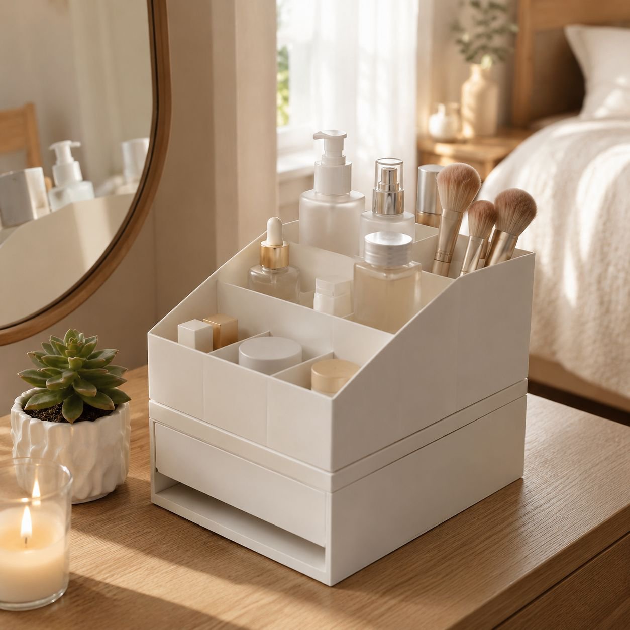 Multi-layer Stackable Storage Drawer
