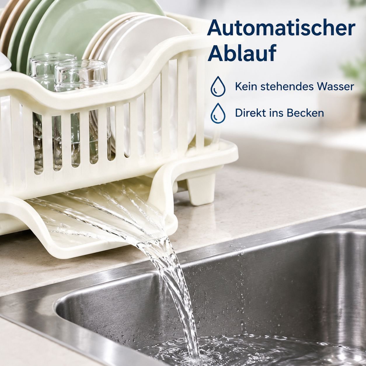 Multifunktionaler Essstäbchen-Organizer Besteckkasten