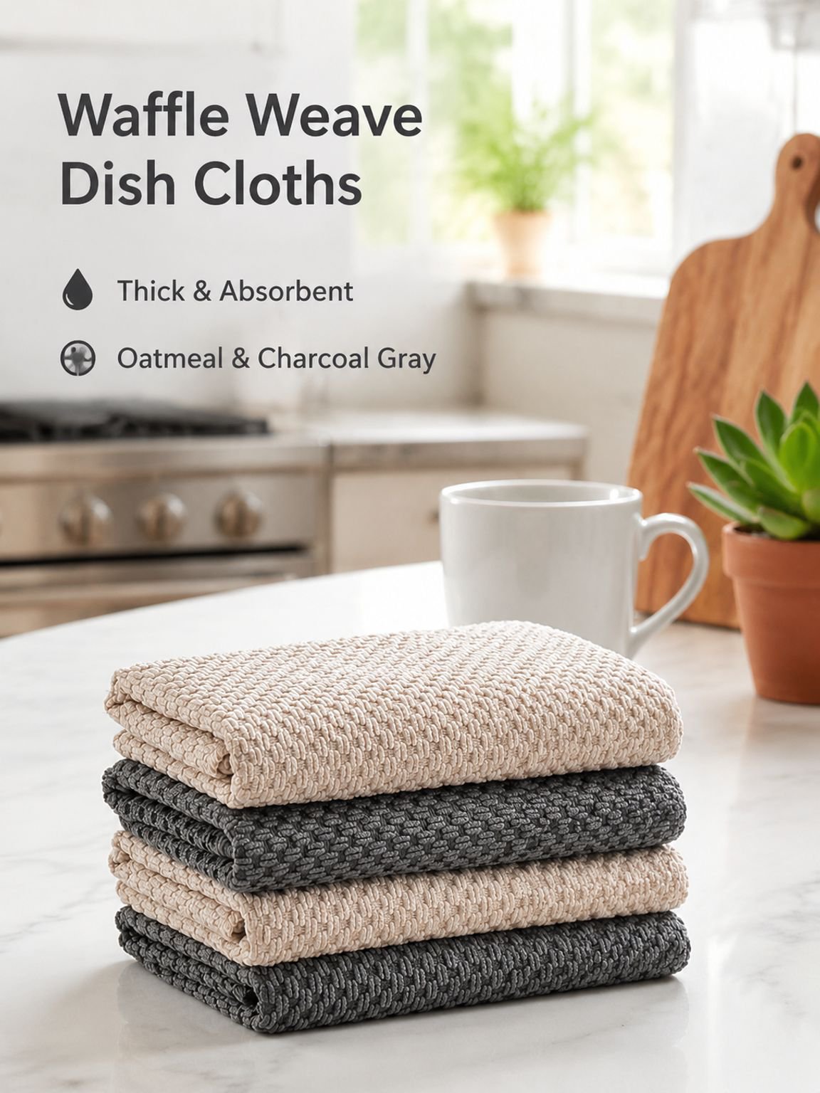 Super Absorbent Thick Dish Cloth 