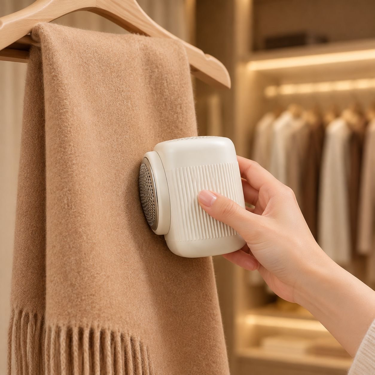 Multi-functional Rechargeable Fabric Lint Remover