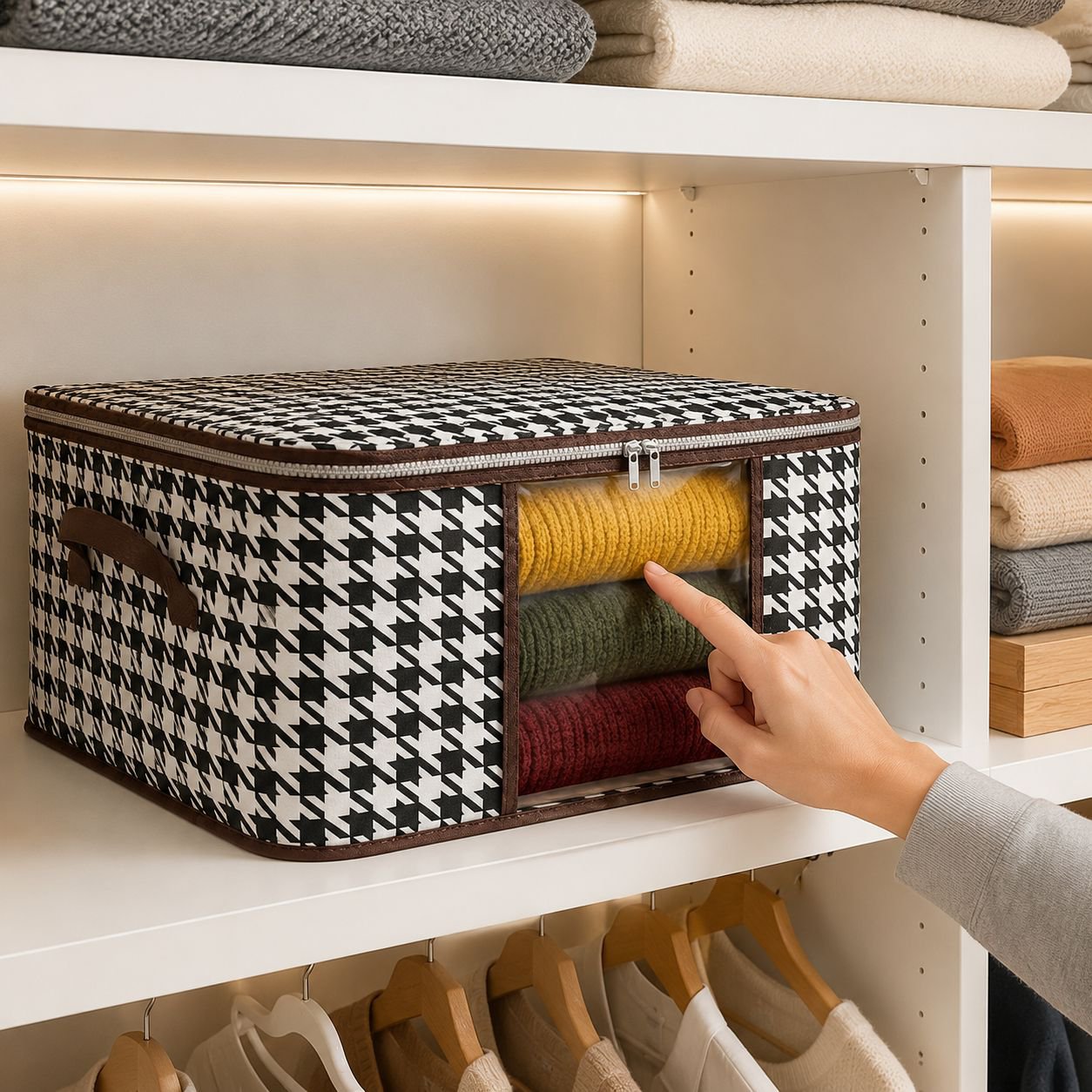 Dustproof garment bag for home storage