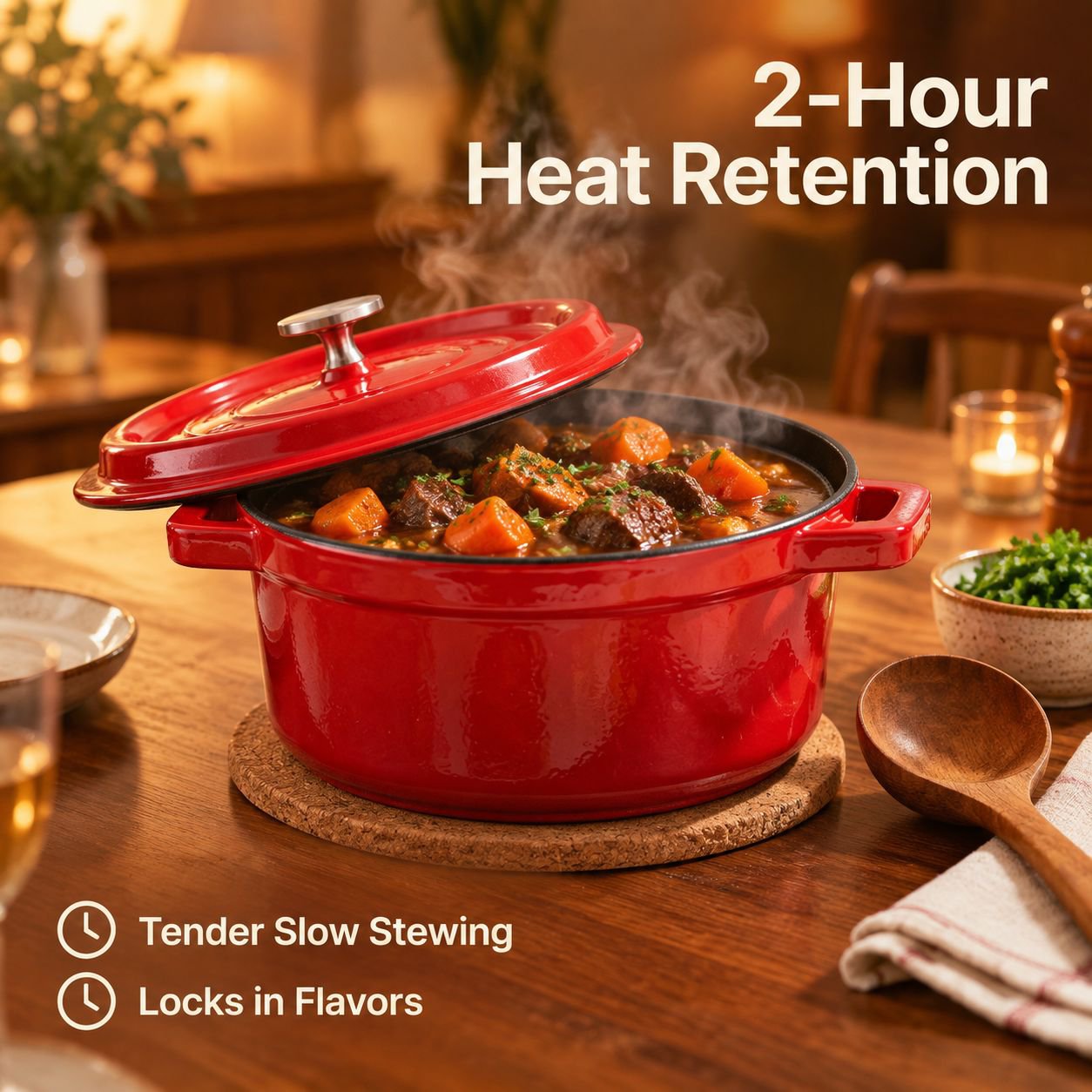 Durable Enamel Coated Pan