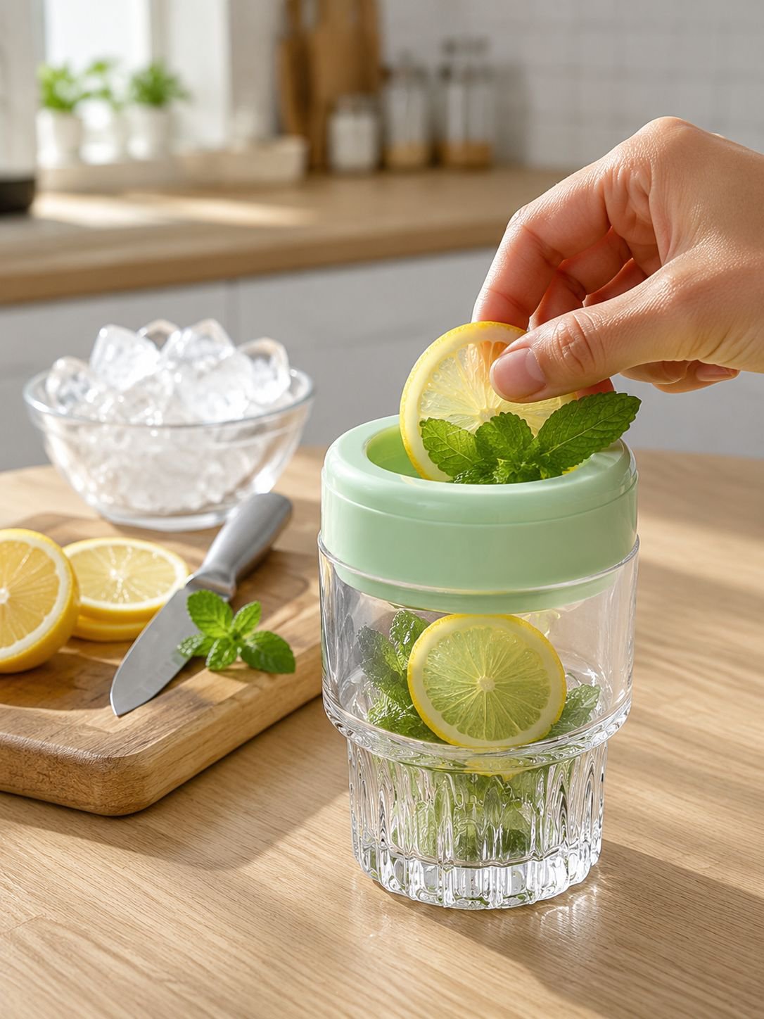 Durable silicone ice tray for coffee lovers