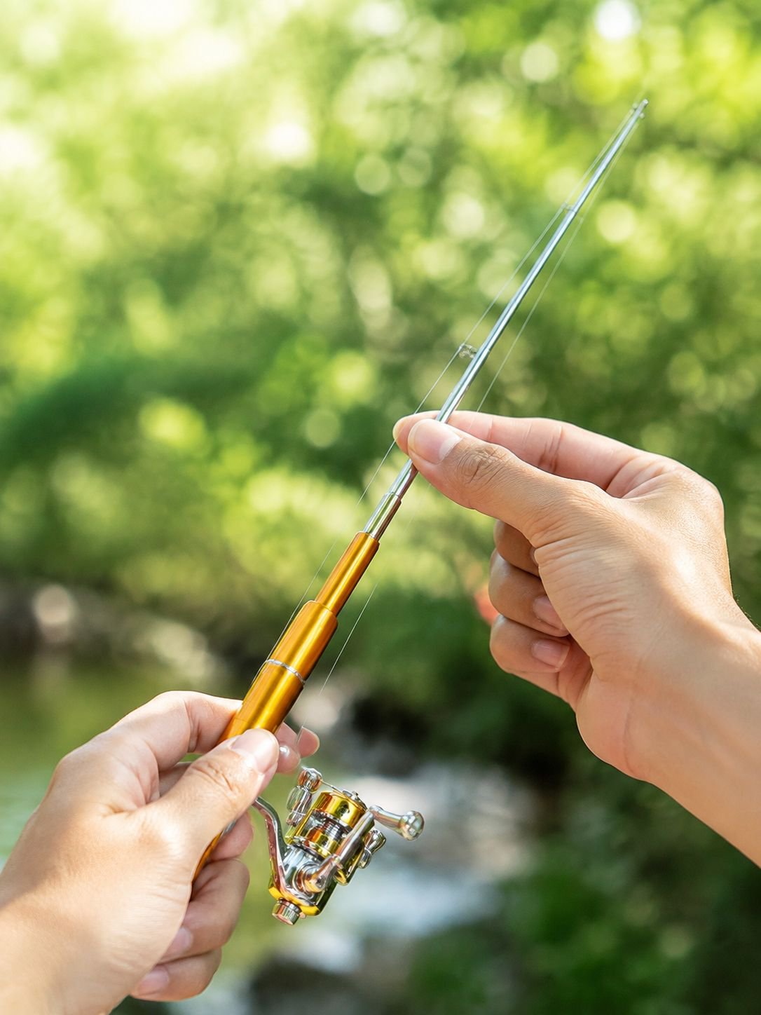 Pen Rod Fishing Rod Pocket Mini Fishing Set Outdoor Sports Pen Rod Sea Rods