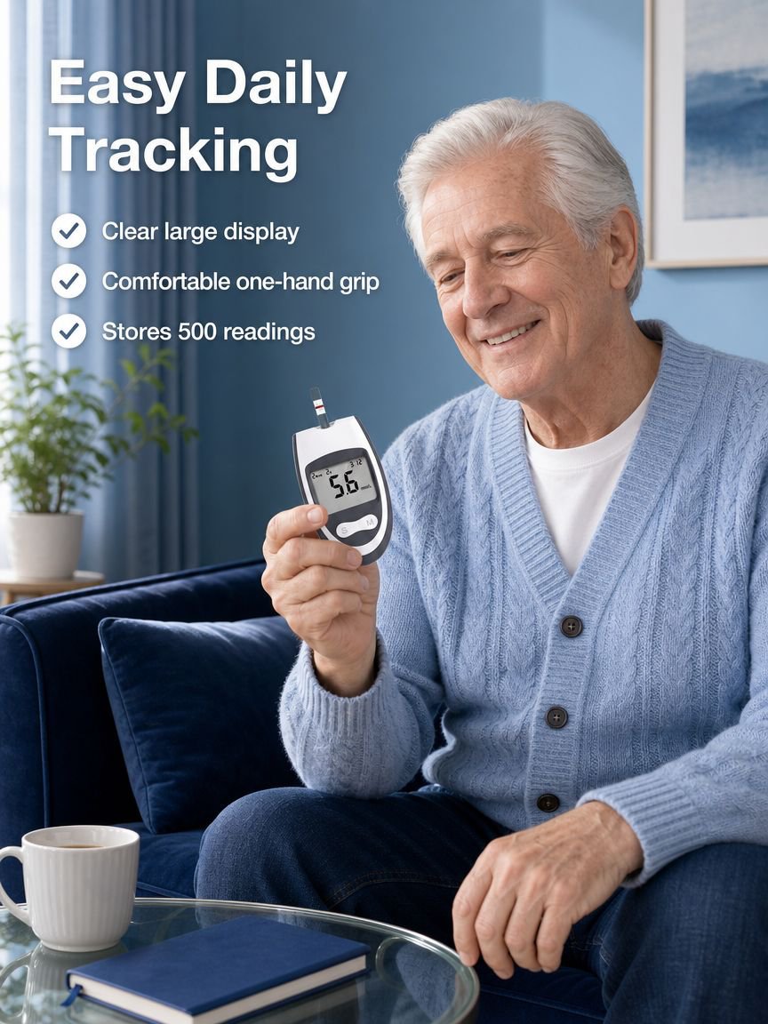 High-Precision Medical Blood Glucose Meter