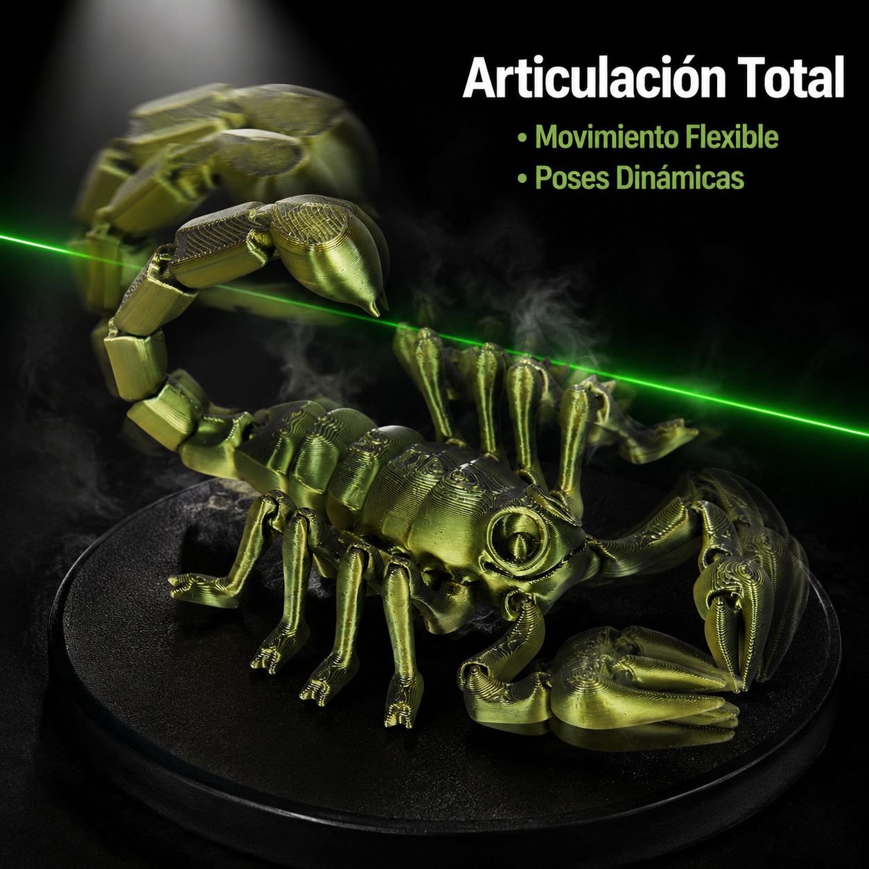 Escorpión impreso en 3D