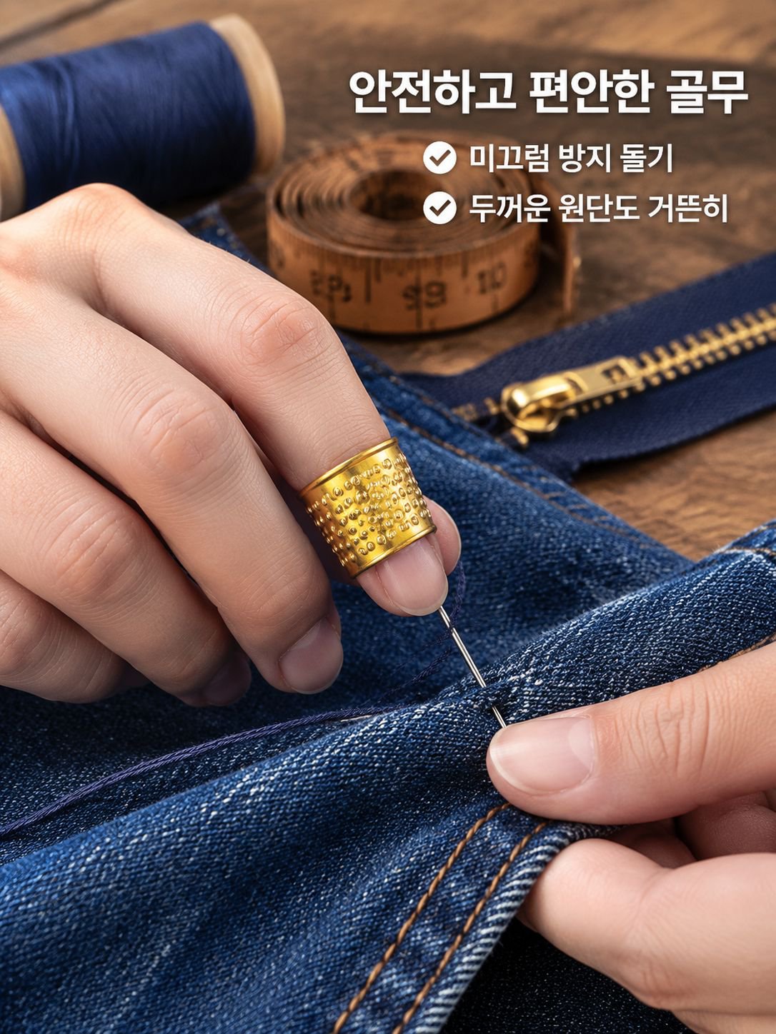 실 뜯는 바느질 도구
