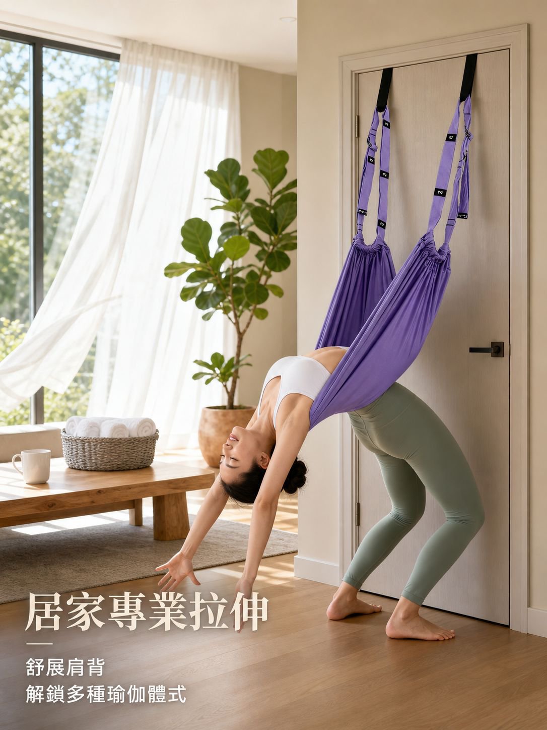 多功能空中瑜伽吊帶