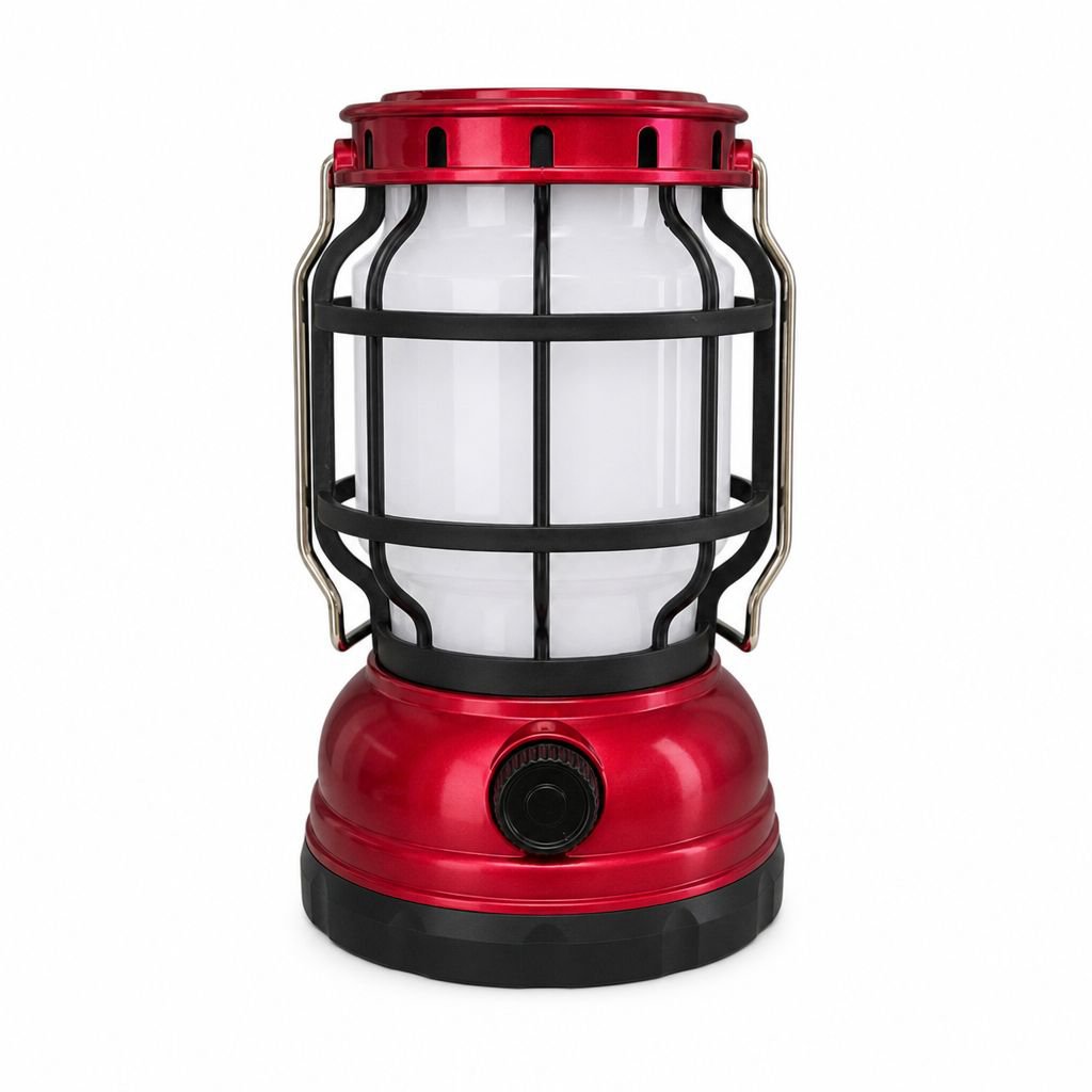 Multifunctional LED Camping Light Solar and USB Rechargeable High Bright Flashlight