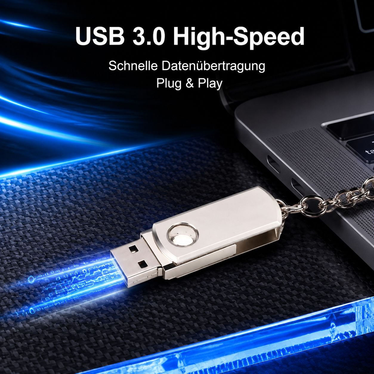 Metall-Dreh-USB-Stick Wasserdicht und tragbar