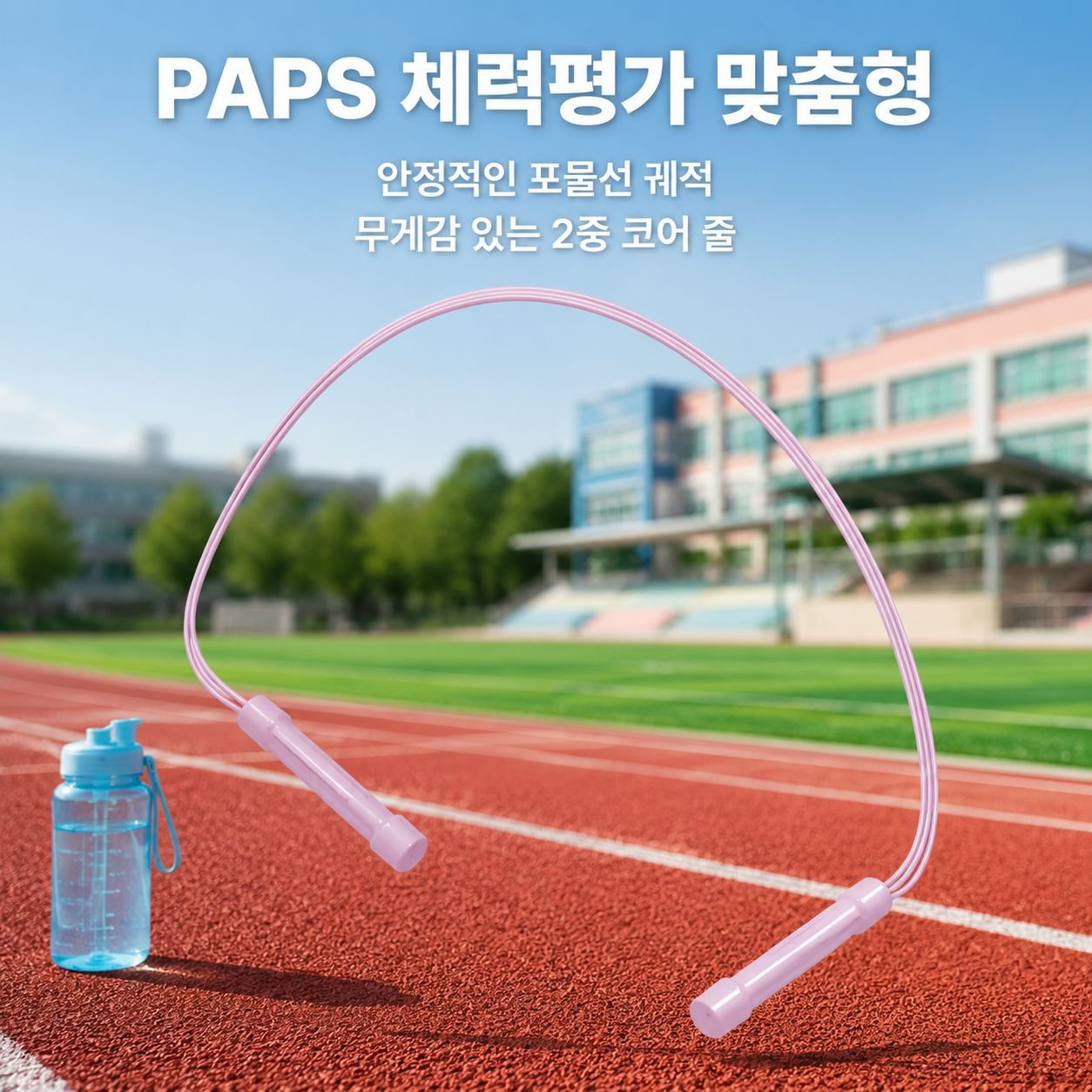 6~12세 어린이용 이단식 줄넘기 운동/체육용품