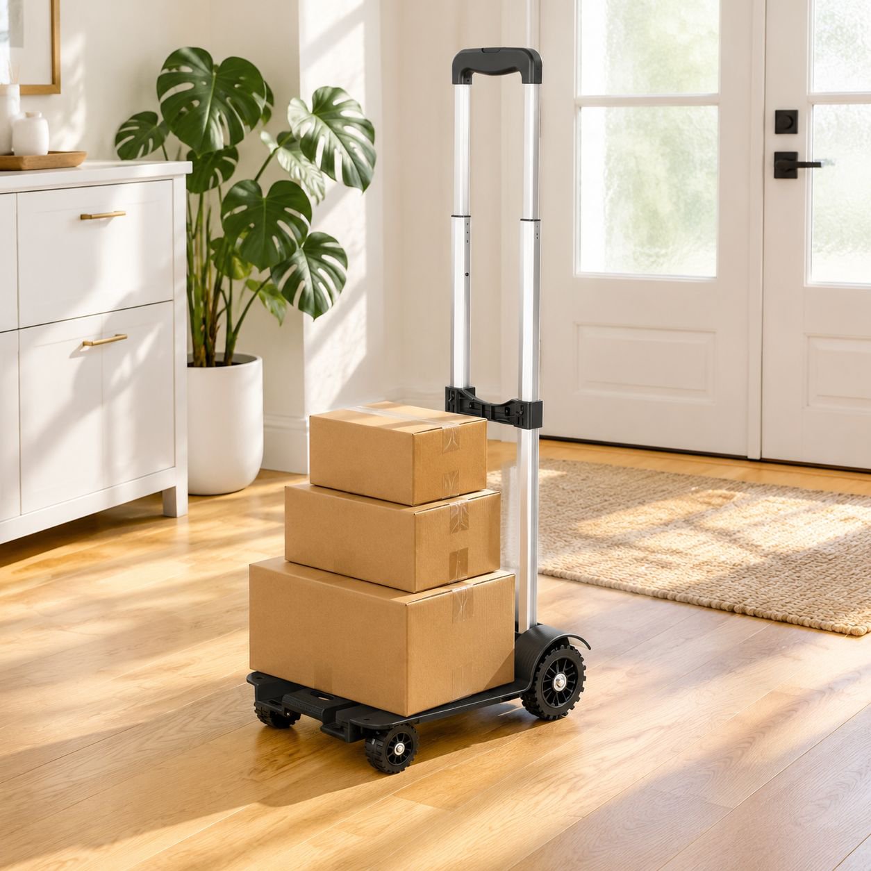 Multi-purpose Home Trolley for Express Delivery and Grocery Shopping