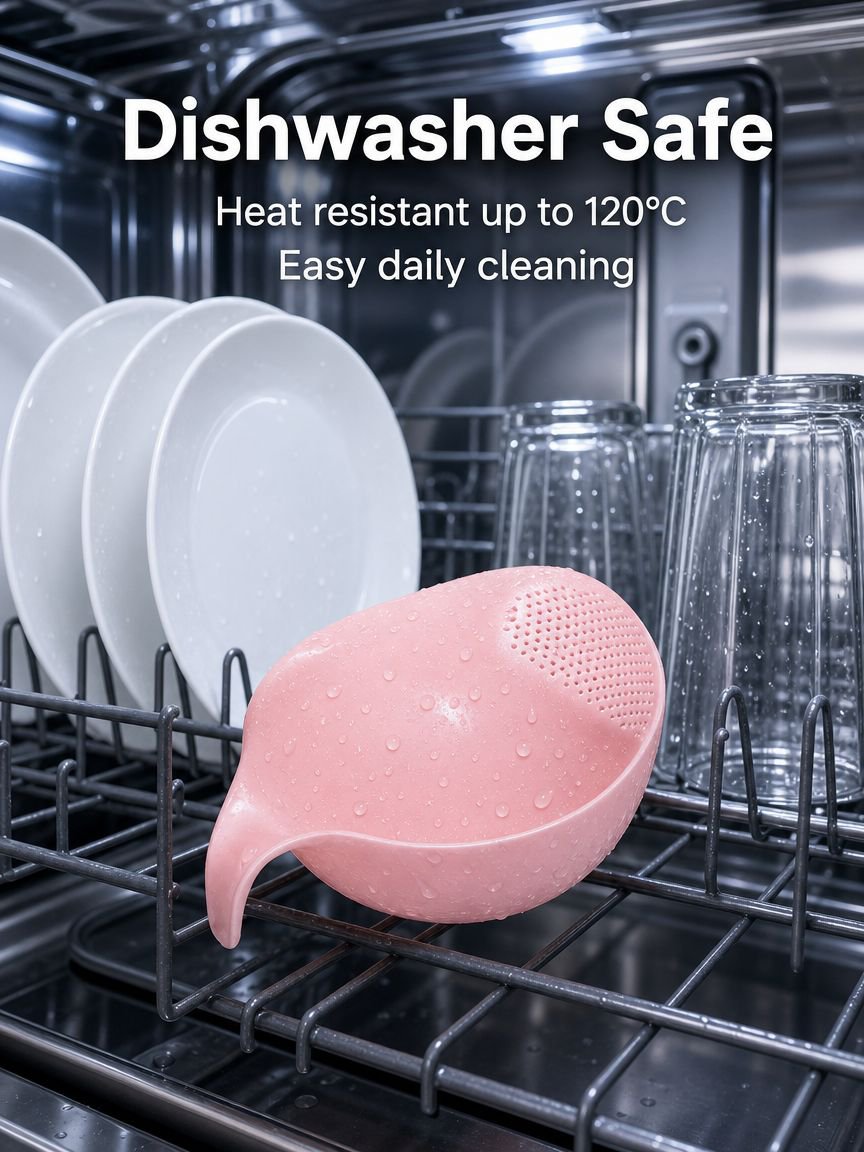 Rice washing basket