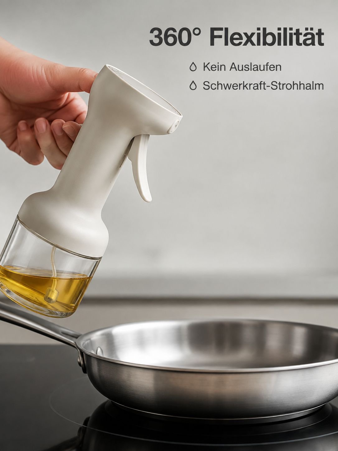 Foggy oil pot oil sprayer Moistureproof Barbecue Fat Loss Spray Spray inverted without leakage Oil S