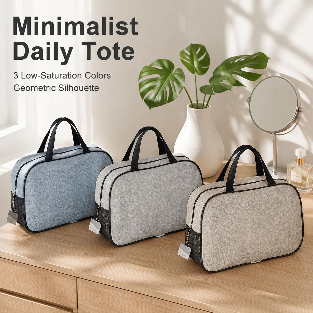 Korean Cute Animal Tote Bag Women's Small Cosmetic Pouch