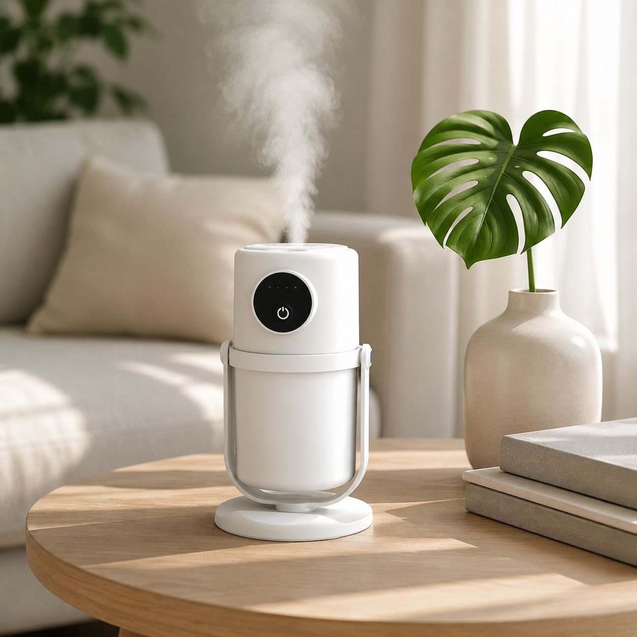 Home Silent Mini Humidifier with Nano Mist 300ml