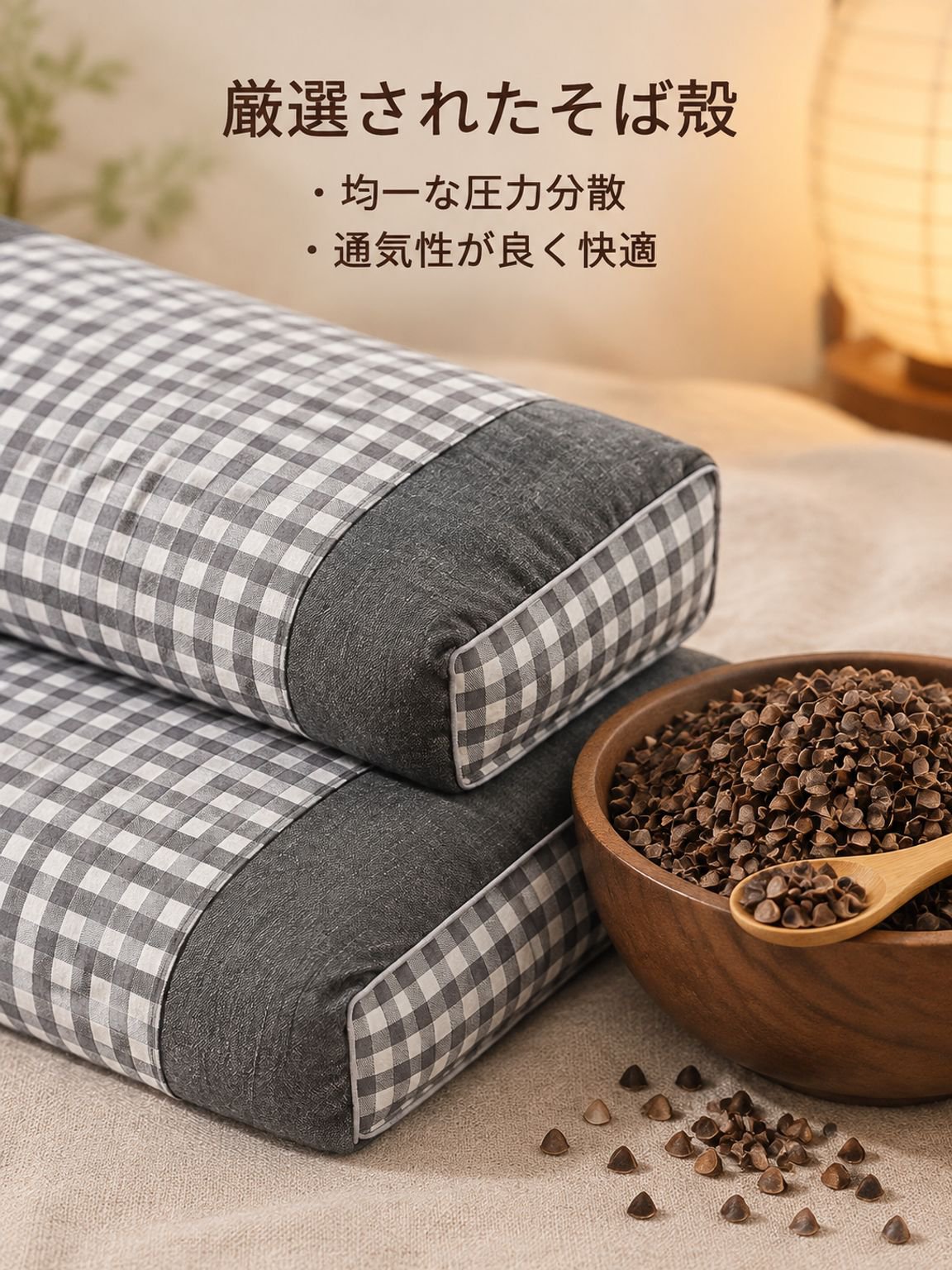 首・肩ケア快眠そば枕