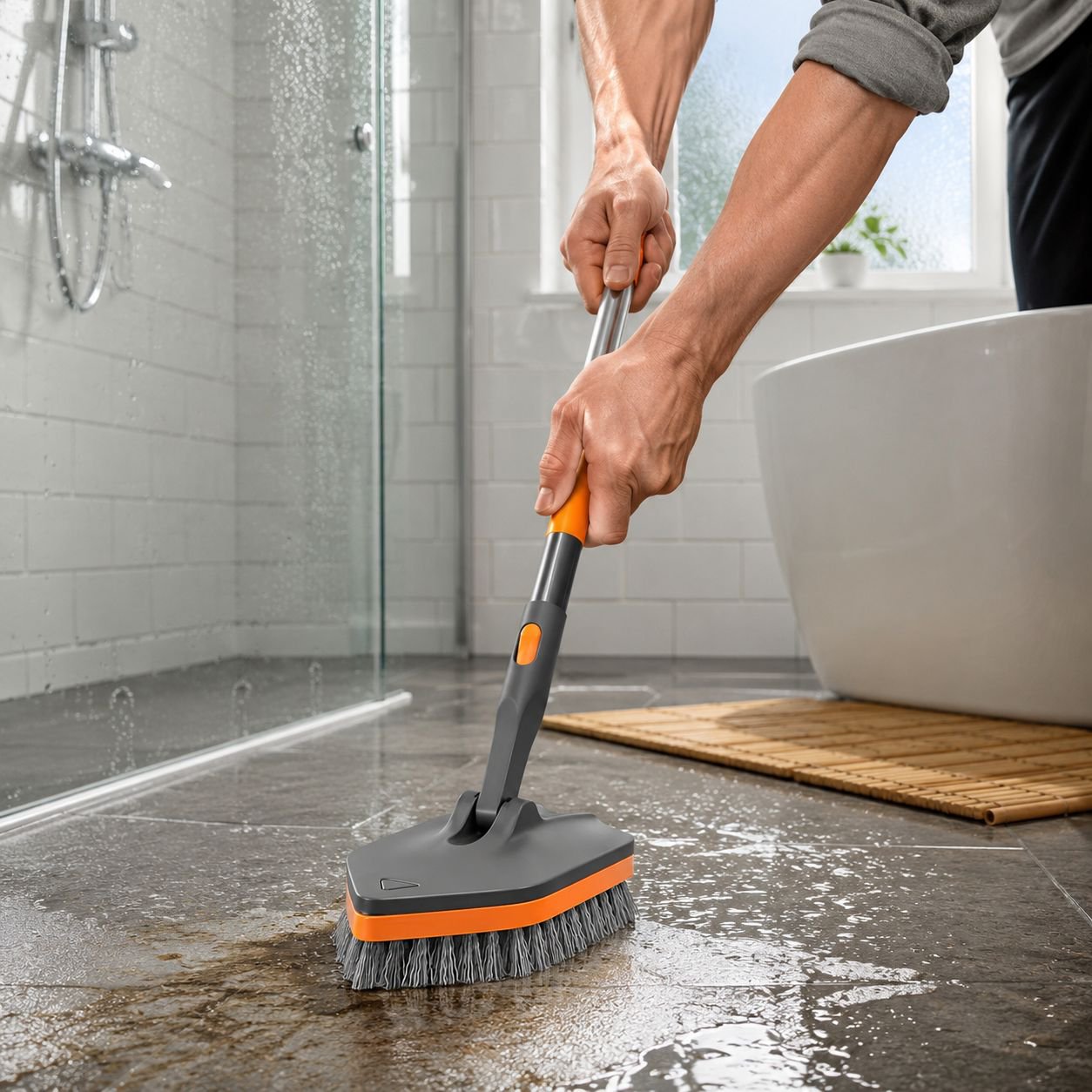 Multi-Purpose Long Handle Cleaning Brush