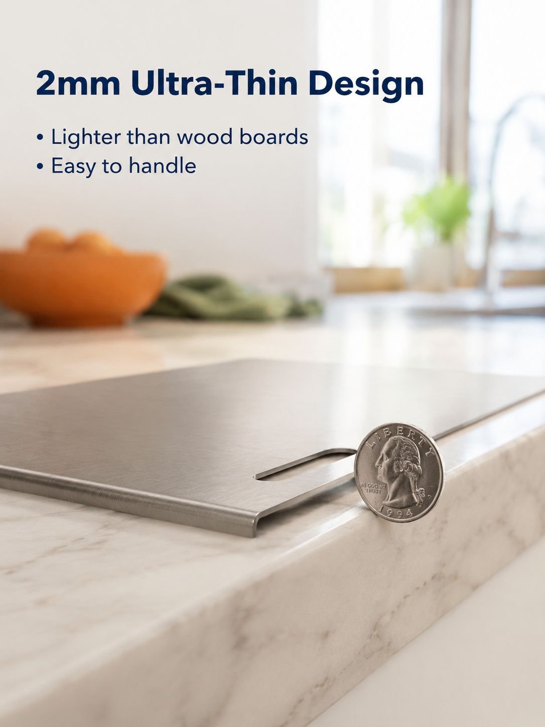 Household dough board with measuring guides