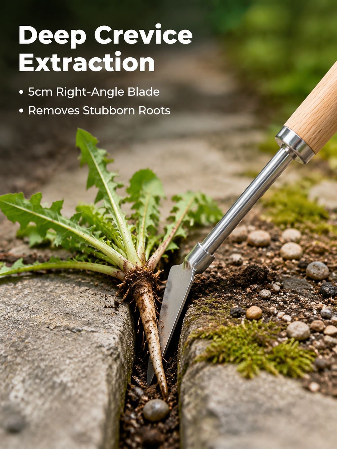 Multifunctional Right-Angle Manual Weed Remover