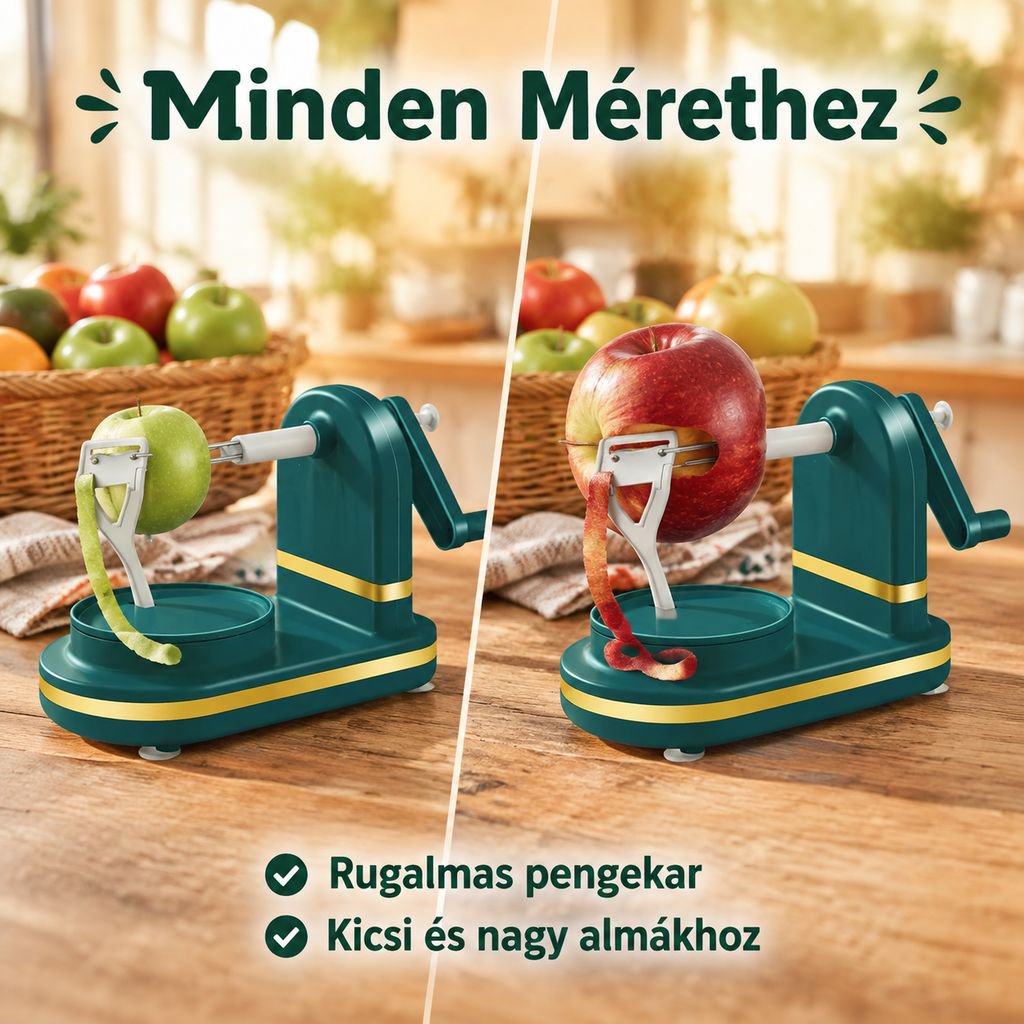 Többfunkciós almahámozó