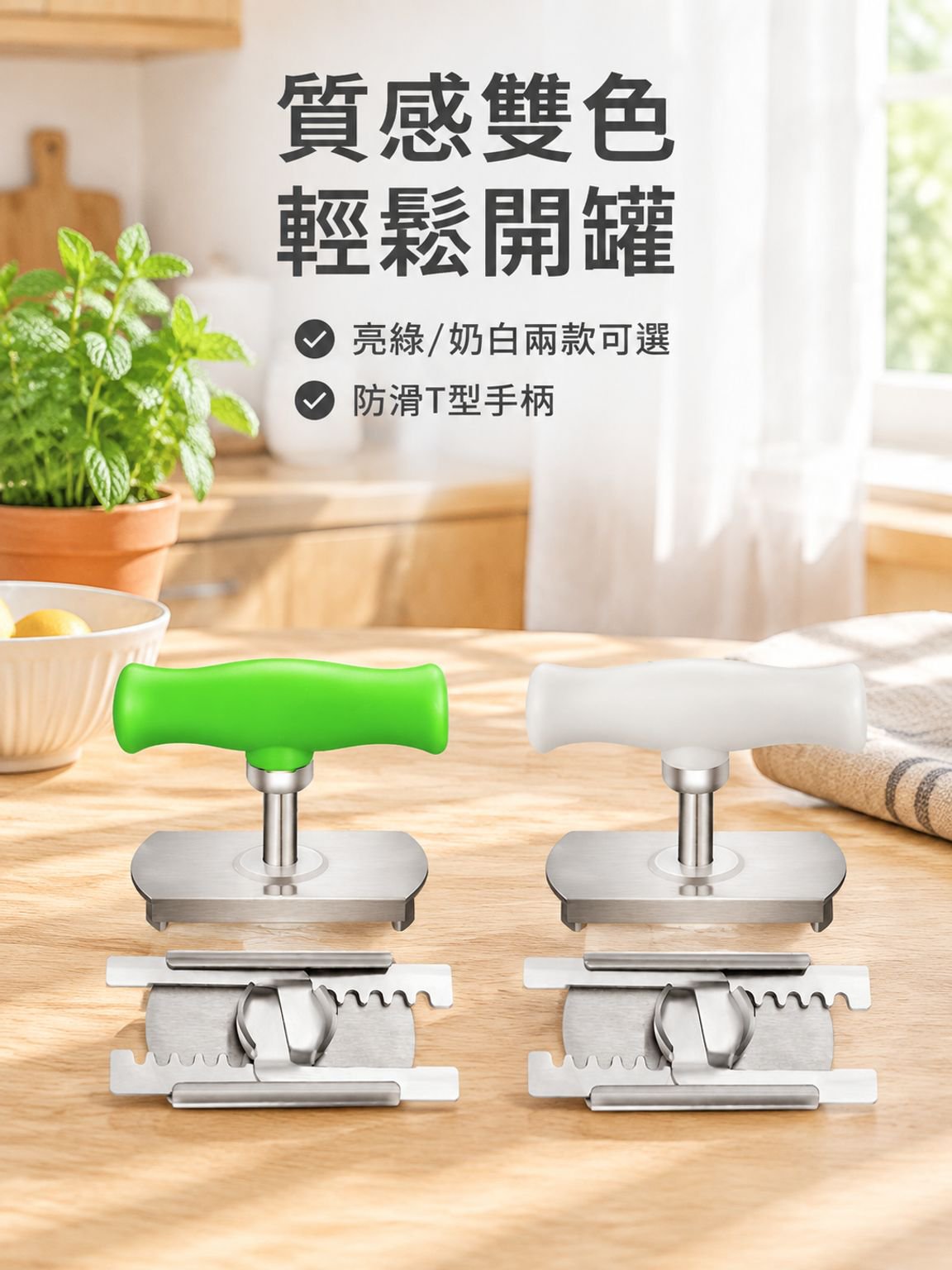 多功能不鏽鋼省力家用廚房開罐器