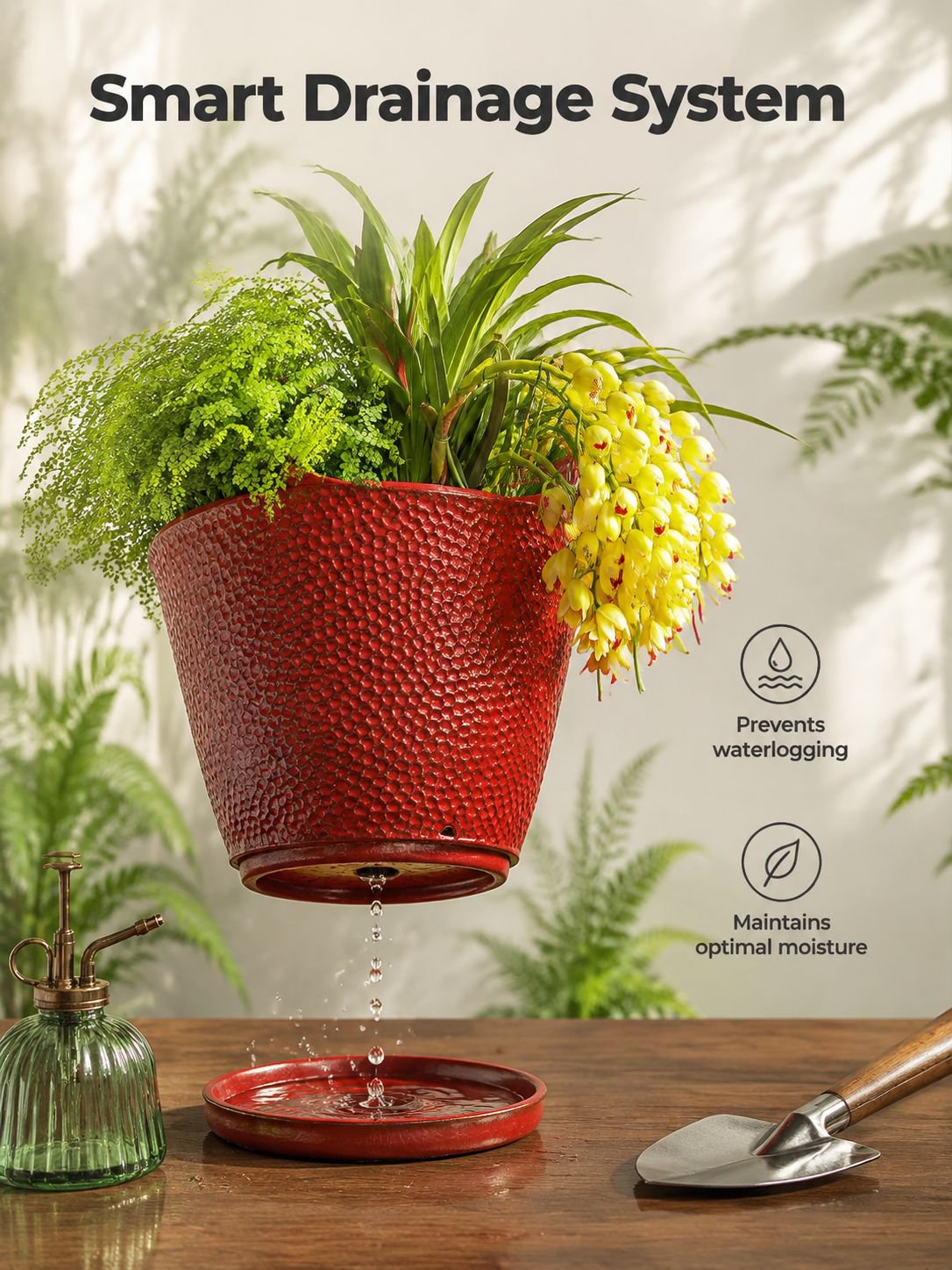Garden Large Ceramic Flower Pot