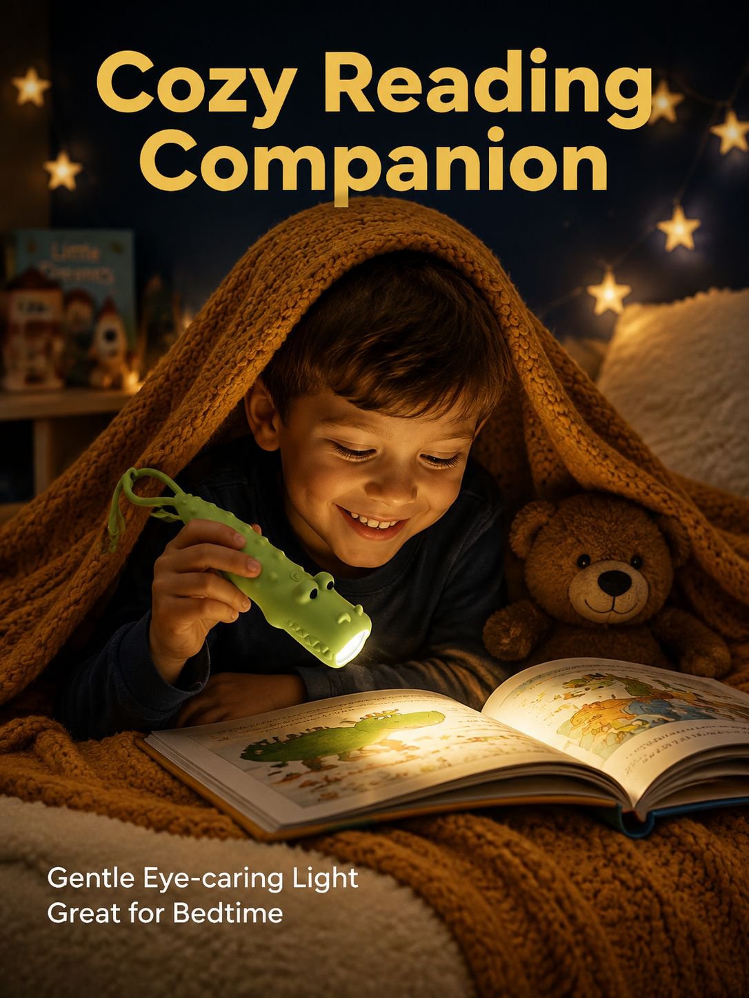 Animal Shaped Adjustable Flashlight Multi-functional Home Long-lasting